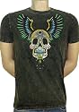 SHIROI NEKO DESIGNER T-SHIRT SKULL, ROT IN XL