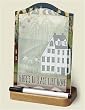 Memo Board ~ No Place Like Home ~ dry-erase glass board ~ with marker ~ code 044
