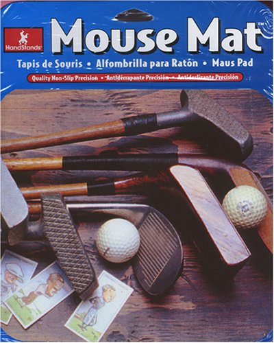 Electronics: Mouse Mat   Vintage Golfer