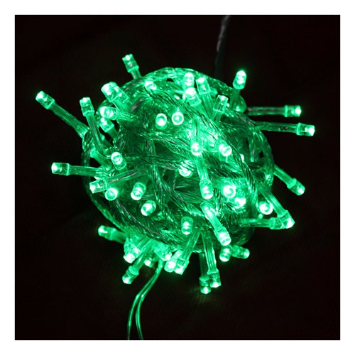 LED String Lights - Green Color (10 Meters) for Christmas, Weeding and Holiday LEDs