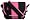 Black/Shocking Pink/Black