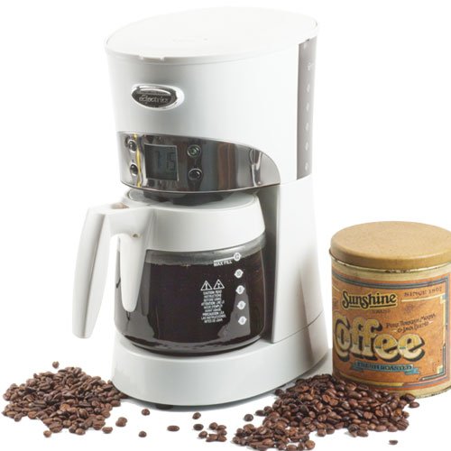 Hamilton Beach Eclectrics 40111 All-Metal 12-Cup Coffeemaker, Sugar