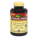 Nature Made Calcium and Magnesium with Zinc & Vitamin D Supplement Tablets, 300-Count Bottles (Pack of 3)