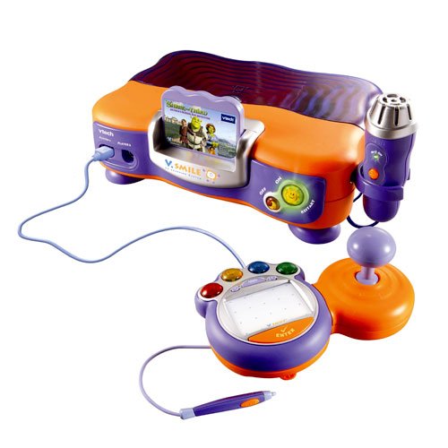 Childrens Toyshop  Toys : Vtech V.Smile TV Learning System with Shrek Smartridge