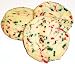 Gourmet Food : Scott's Cakes Red and Green Jimmie Christmas Sugar Cookies 1 lb. Box