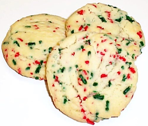 Scott's Cakes Red and Green Jimmie Christmas Sugar Cookies 1 lb. Box by Scott's Cakes