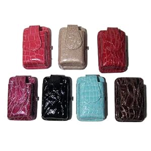 Chic Hard Cell Phone Case Designer Flat Purse Wallet