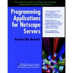 Programming Applications for NetscapeServers B/CD
