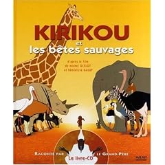 Kirikou et les b�tes sauvages (1CD audio)