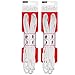 JOB SITE Jobsite Athletic Oval Shoe Laces - 60-inch - White - 2 Pairs
