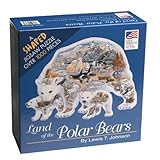 Land of the Polar Bear Shaped 1000 Piece Puzzle