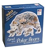 Image Land of the Polar Bear Shaped 1000 Piece Puzzle