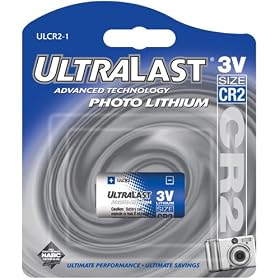 Ultralast UL-CR2 1 CR2 Photo Lithium Batteries by Ultralast