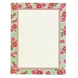 Design paper for Invitations, Newsletters,etc, Red Geranium