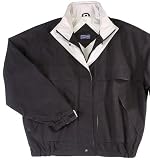 Microfiber jacket in Black, Size L
