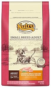 The Nutro Company Small Breed Adult Dog Food with Chicken, Whole Brown Rice and Oatmeal Formula, 8-Pound The Nutro Company Small Breed Adult Dog Food with Chicken, Whole Brown Rice and Oatmeal Formula, 8-Pound