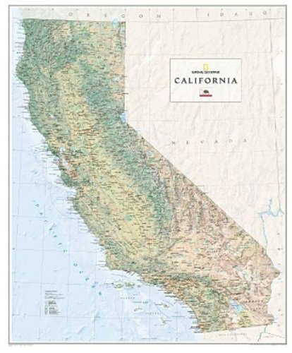 map of california