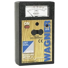 Wood Flooring Wagner L607 Proline Dual Depth 5% to 30% Pinless Wood Flooring Moisture Meter