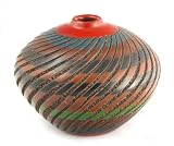 Decorative Ceramic Vase - Geometric Multi Color