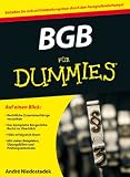 BGB f&uuml;r Dummies (Fur Dummies) - Andr&eacute; Niedostadek