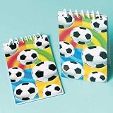 Soccer Notepads (12 count)