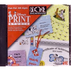 101 DALMATIANS PRINT STUDIO (Jewel Case) by Cokem International Ltd.