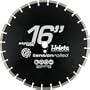 Asphalt Walk Behind Diamond Blade to 65HP 16.5"x.155" Product SKU: A16155