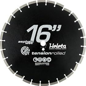 Asphalt Walk Behind Diamond Blade to 65HP 16.5"x.155" Product SKU: A16155