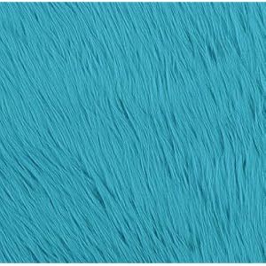 60-Wide-Faux-Fur-Luxury-Shag-Turquoise-Fabric-By-The-Yard