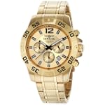 Invicta Men's 1503 Chronograph 18k Gold Ion-Plated Stainless-Steel Watch