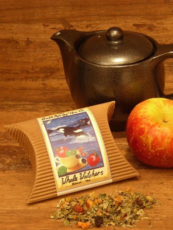 Salt Spring Tea Whale Watchers Chamomile and Apple Herbal Tea - .95 oz Pouch by The Salt Spring Tea Co.