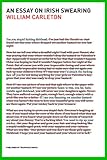 An essay on Irish swearing