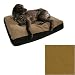 Big Shrimpy Original Dog Bed Replacement Cover in Walnut (Walnut, Medium (29 x 35))
