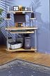 Eagle Computer Tower in Silver/Maple By Studio RTA Furniture