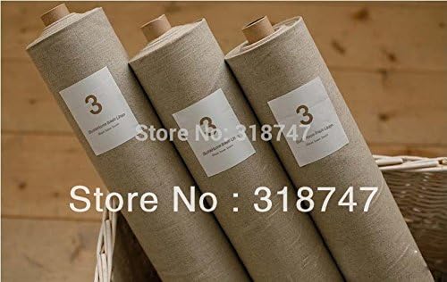 1piece 135*45cm Natural Color Cotton Linen Fabric