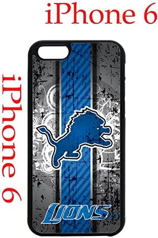 Detroit Lions iPhone 6 4.7 Case Hard Silicone Case