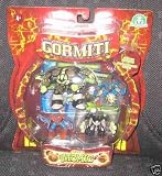 gormiti 4  figure pack -barbataus, ancient sentry, magic crow and darknes the goryIMAGE