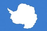 Antarctica Flag 6 inch x 4 inch Window Cling