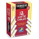 Sargent Art 66-2012 12-Count White Dustless Chalk