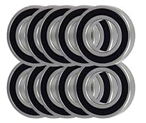 10 Snowmobile Bearing 6004-2RS 20x42x12 Sealed Ball Bearings
