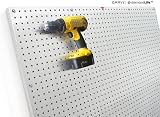 Diamond Life HPB2448.S PegBoard x 2 2ft x 4ft Stainless Steel Capacity: Half Ton - Case of 12