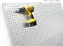Diamond Life HPB2448.S PegBoard x 2 2ft x 4ft Stainless Steel Capacity: Half Ton