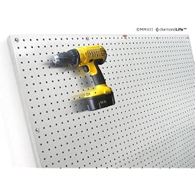 Diamond Life HPB2448.S PegBoard x 2 2ft x 4ft Stainless Steel Capacity: Half Ton - Case of 12