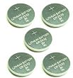CR 2032 PILES BOUTON LITHIUM 3V LOT DE 5 Pi�ces