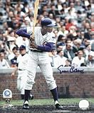 Ernie Banks Autographed Action 8 x 10 Photograph (Unframed)