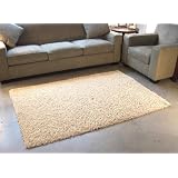 Anji Mountain Bamboo Rug Co. 4-Foot-by-6-Foot Bamboo Area Rug, Ivory by Anji Mountain Bamboo Rug Co.