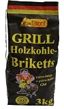 Favorit 3000 Holzkohle-Briketts 3 kg