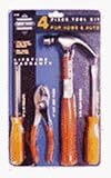Great Neck GT4D 4-Piece Homeowners Tool Set