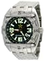 Rogue Warrior Red Cell Silver Stainless Steel Band 200M GMT Watch