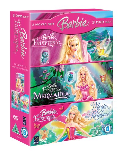 CD-Charts  DVD : Barbie - Fairytopia/Mermaidia/Magic Of The Rainbow